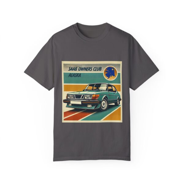 grey saab owners club t shirt 1