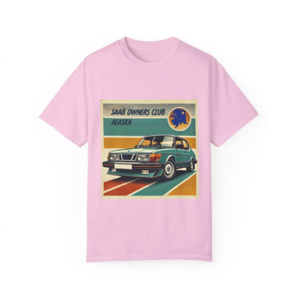 pink saab owners club t shirt 1