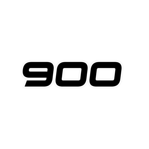 "900" | Kiss Cut Vinyl Sticker for Saab 900 - Image 11