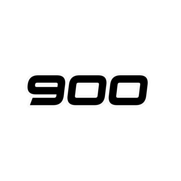 "900" | Kiss Cut Vinyl Sticker for Saab 900 - Image 5