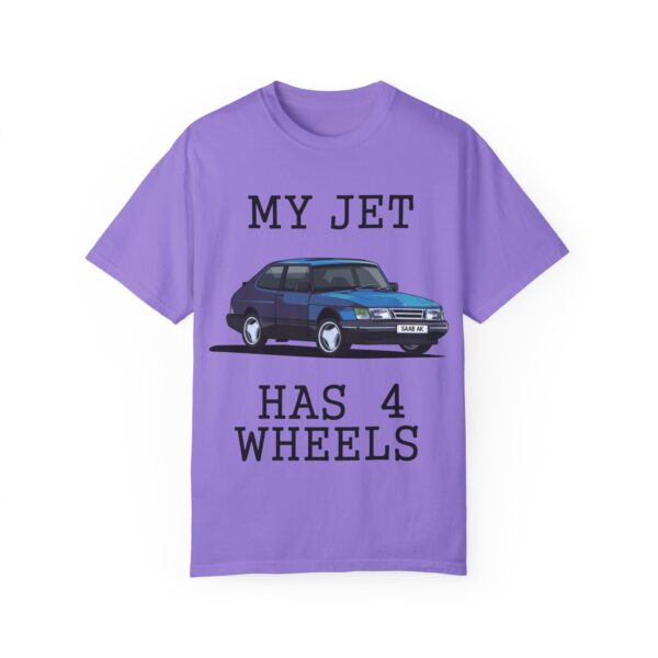 My Jet Has 4 Wheels | Saab t-shirt - Image 17