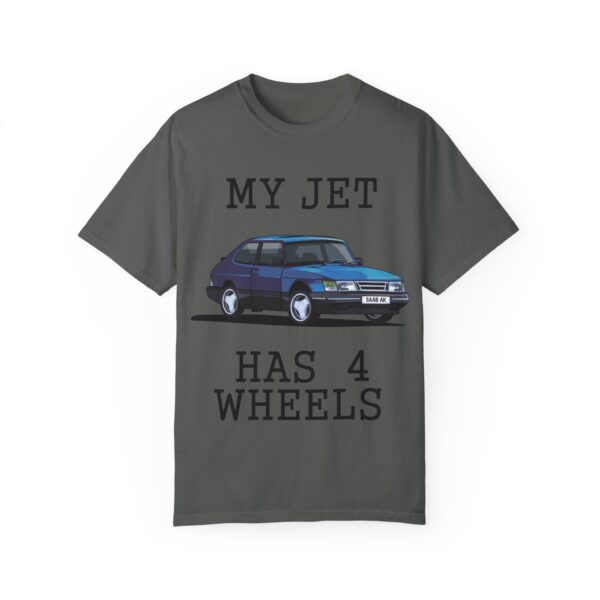 My Jet Has 4 Wheels | Saab t-shirt - Image 11